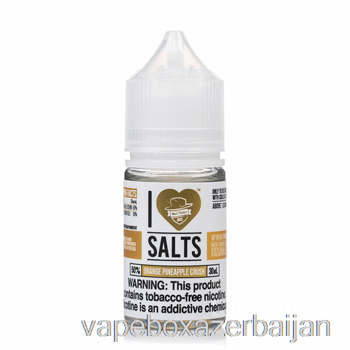 Vape Baku Orange Pineapple Crush - I Love Salts - 30mL 25mg